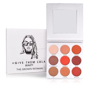 GIVE THEM LALA Beauty Eyeshadow Palette The Grown Woman Palette New in Box